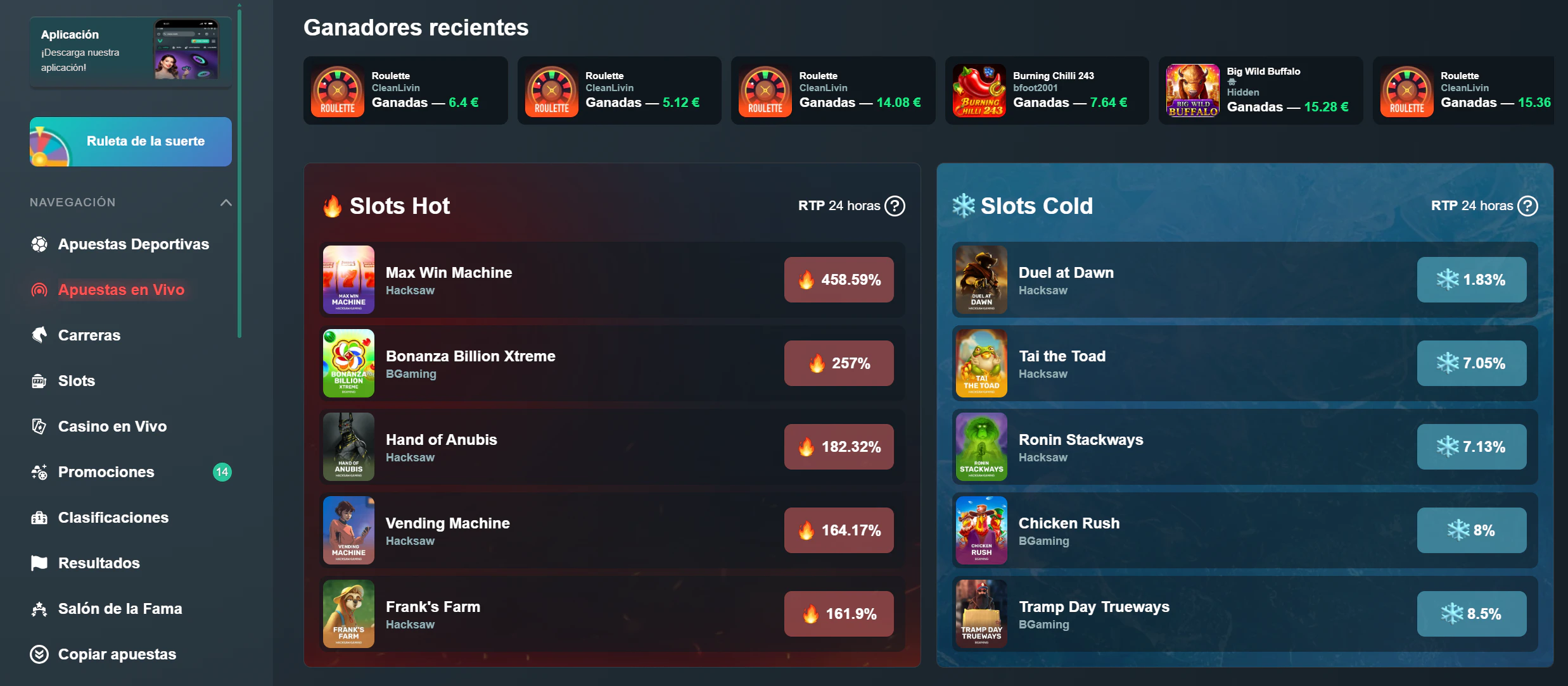 Vave Casino ES