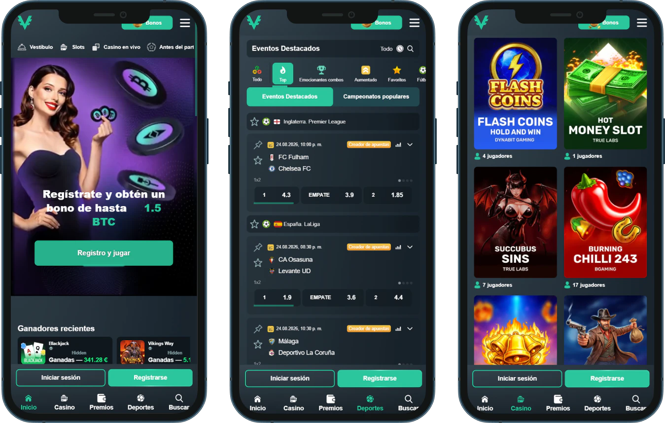 Vave: la plataforma en el móvil
